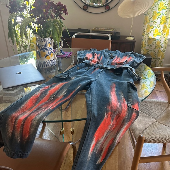 L’atiste Jeans Bodysuit - Painted - Picture 7 of 8